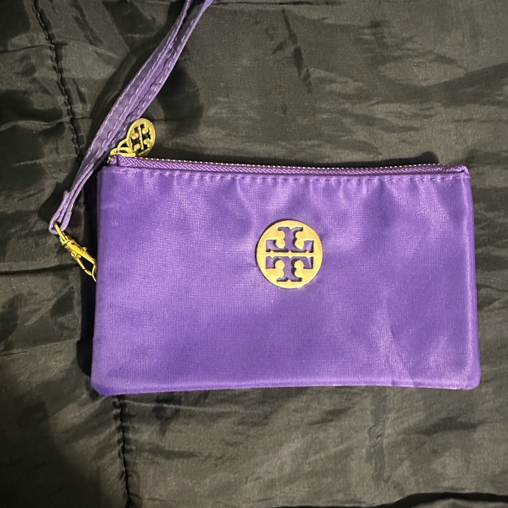 Tory Burch Vibrant Purple Wristlet